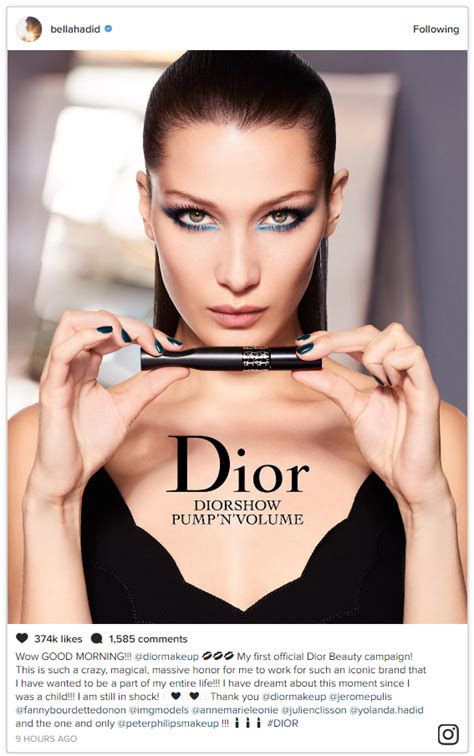 dior airflash bella hadid|Bella Hadid just dropped her first official Christian Dior Cosmetics .